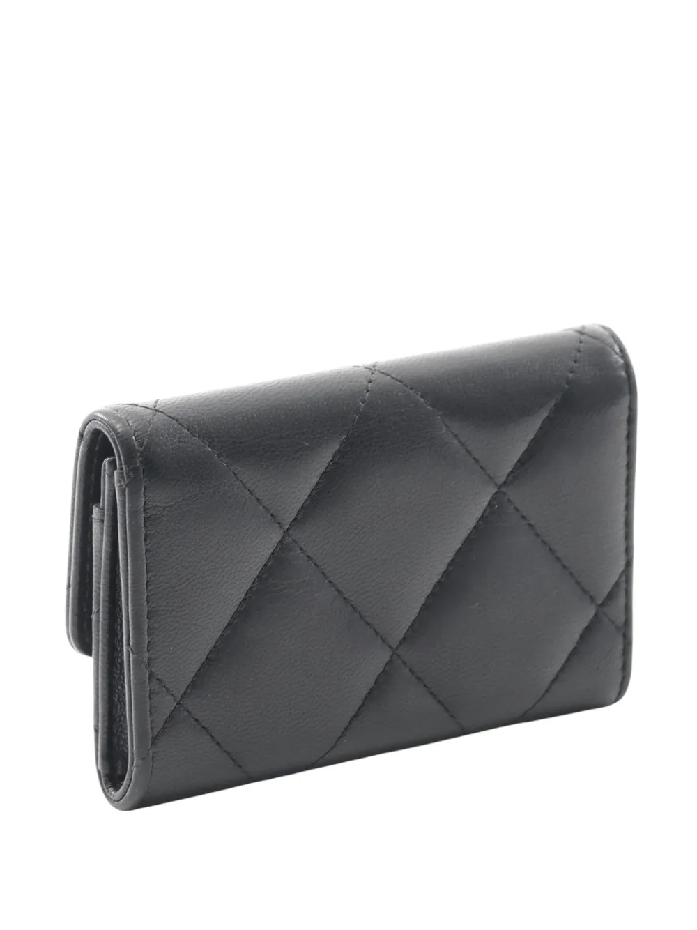 CHANEL Pre-Owned حامل بطاقات 19 جلد مبطن بقلاب 2020 | Image 2