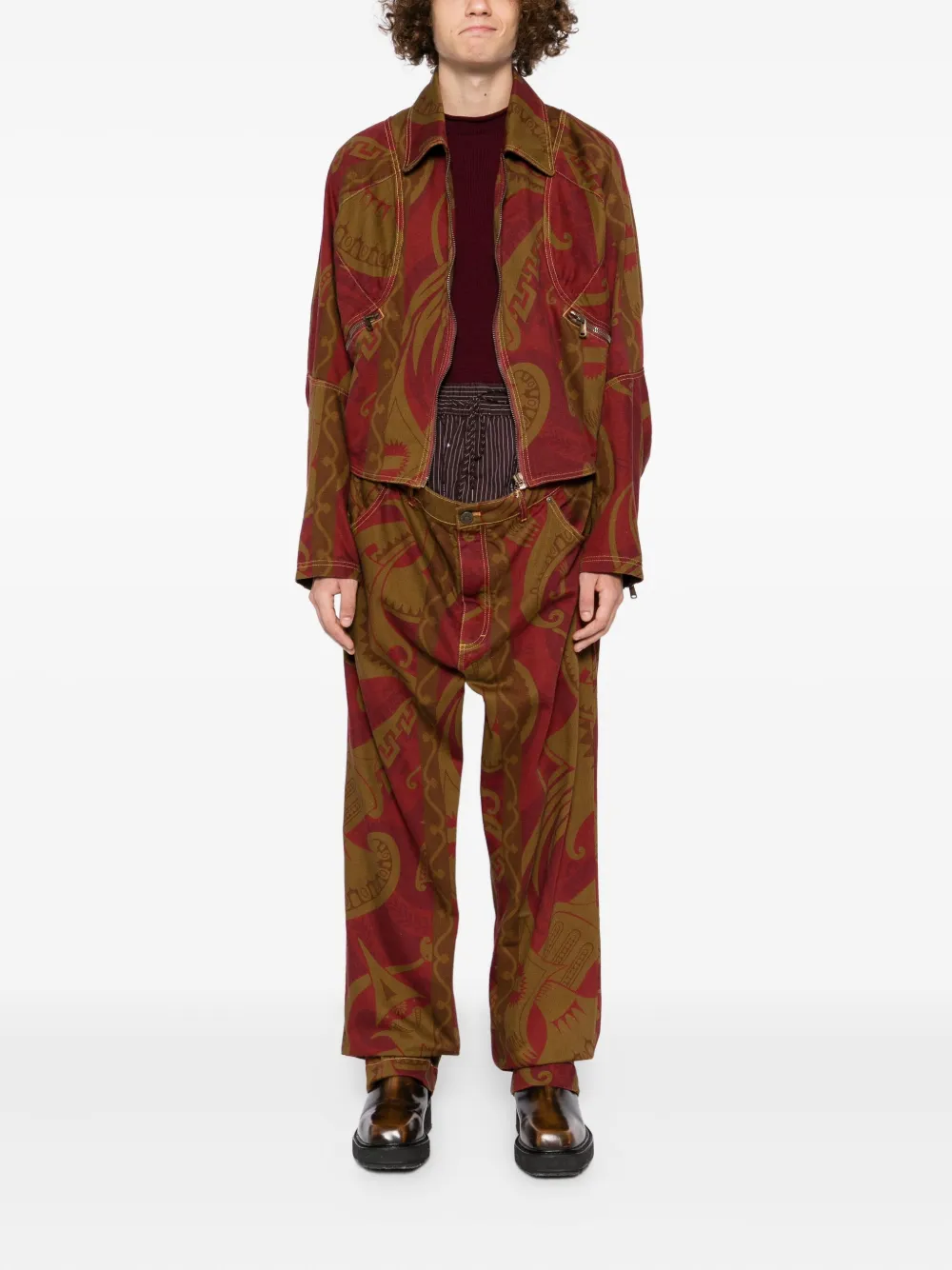 Vivienne Westwood Builder jeans - Bruin