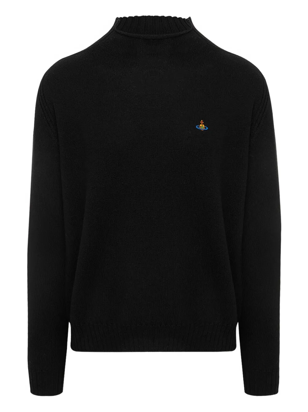 Vivienne Westwood Orb-embroidered jumper | Black | Image 1