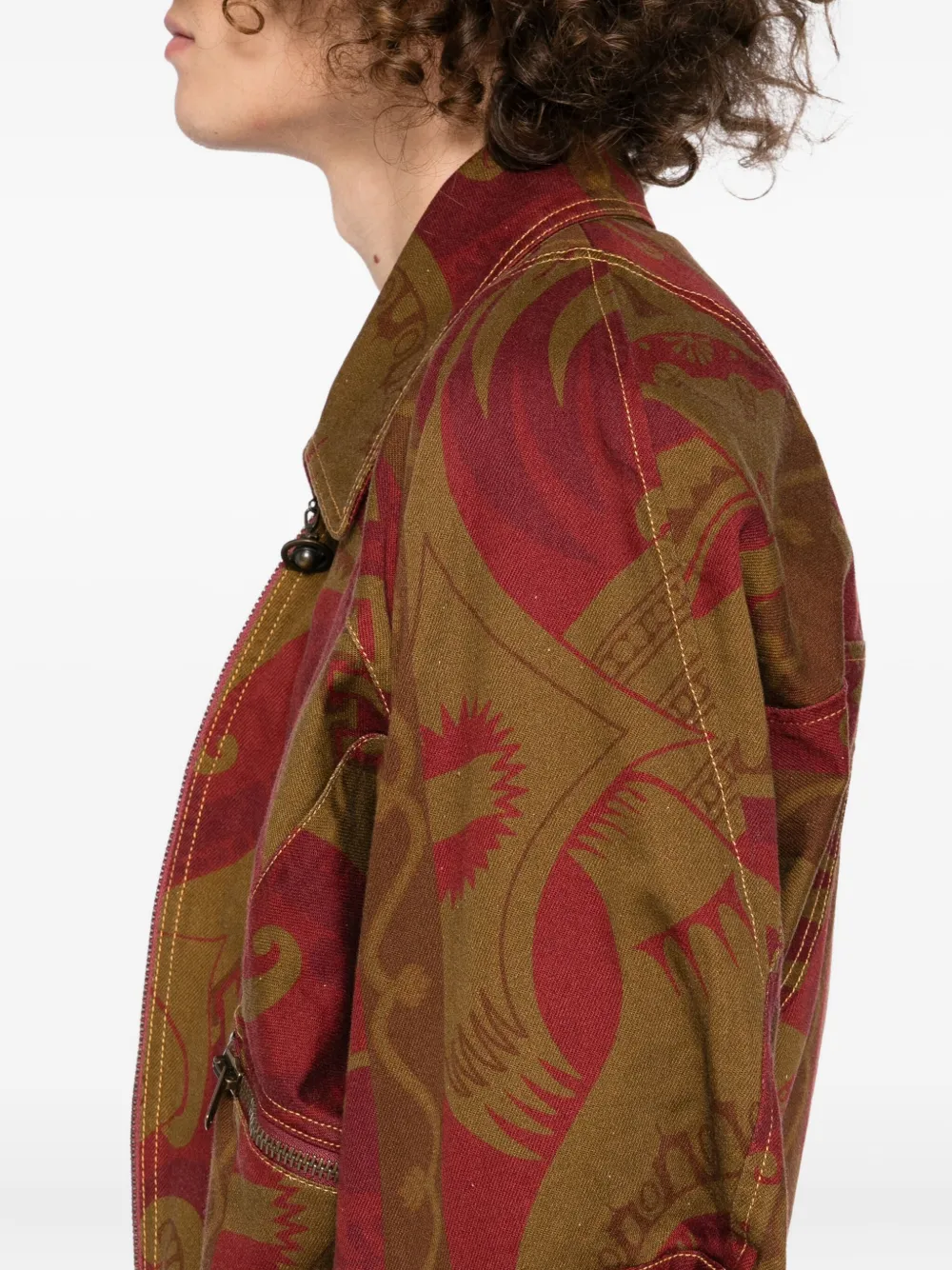 Vivienne Westwood Pourpoint denim jack Bruin