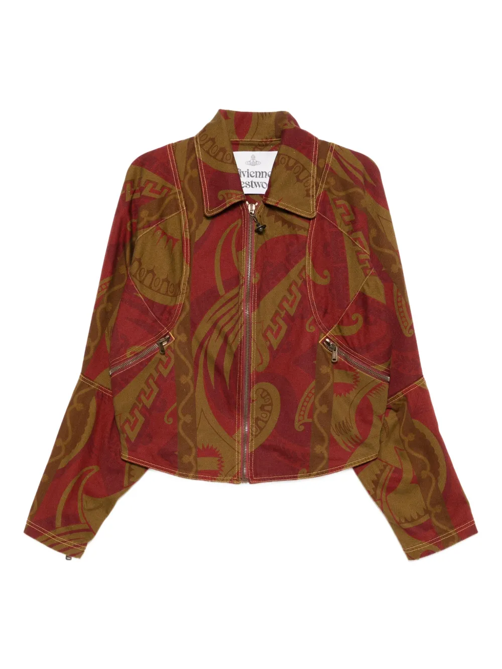 Vivienne Westwood Giacca denim Pourpoint - Marrone