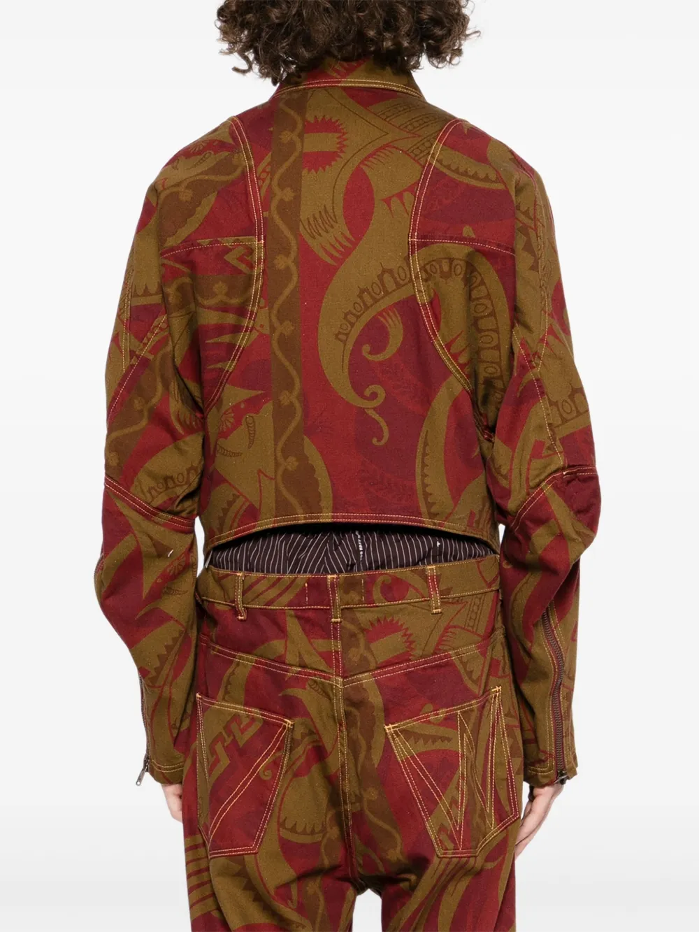 Vivienne Westwood Pourpoint denim jack Bruin