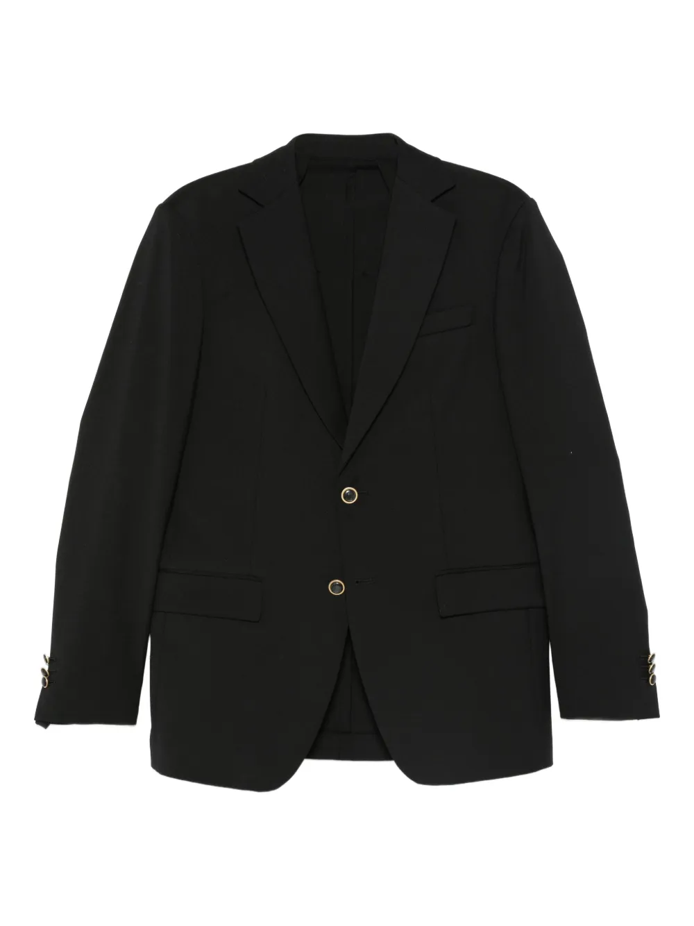 MARSEM notched-lapel single-breasted blazer | Black | Image 1