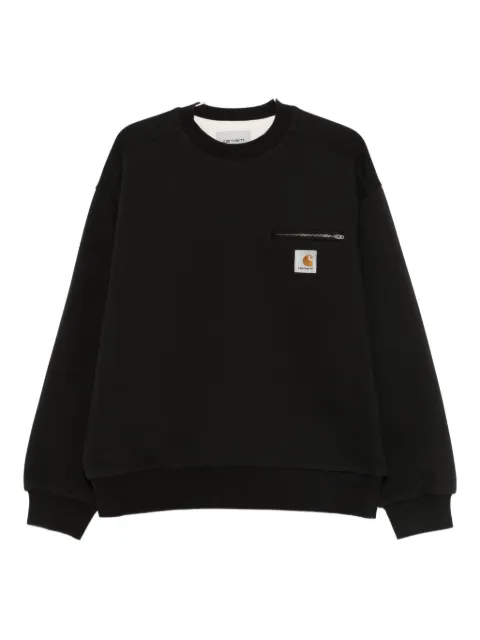 Carhartt WIP sudadera con bolsillo con cierre