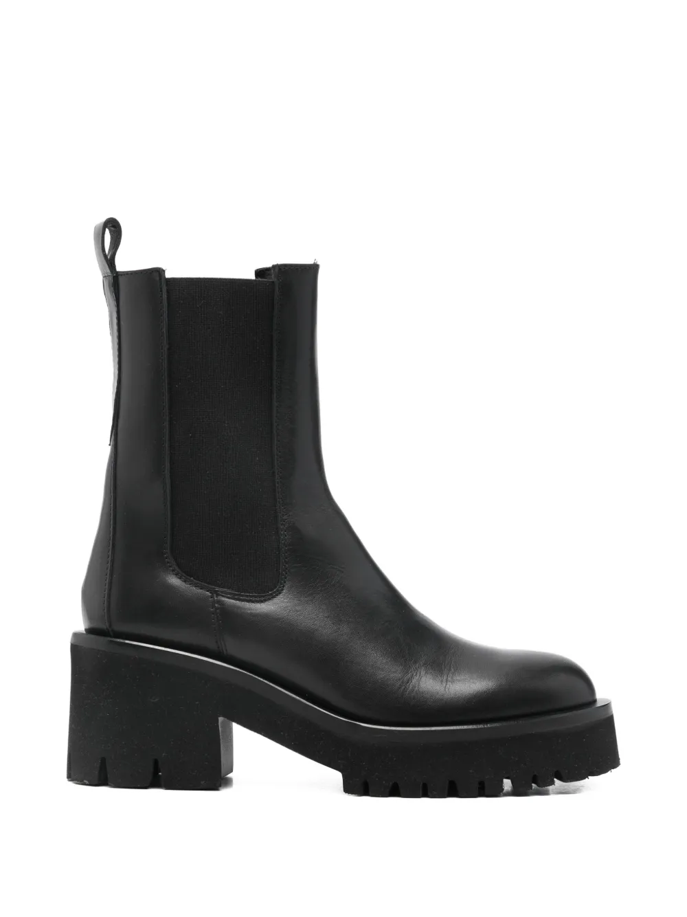 Cenere GB block-heel boots - Nero