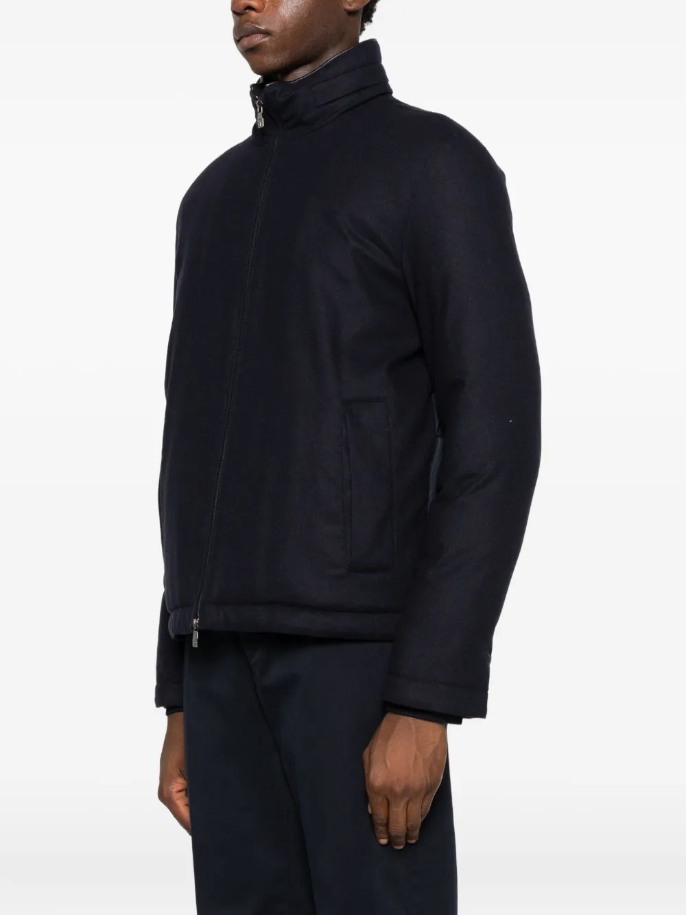 Corneliani Bomberjack met rits NAVY