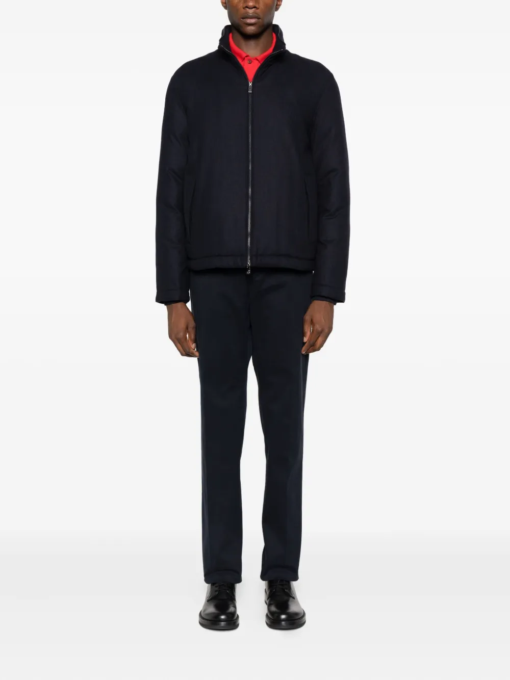 Corneliani zip-up bomber jacket | Bomber Jackets | Image 2