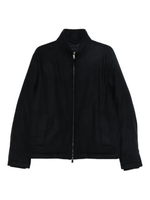 Corneliani zip-up bomber jacket