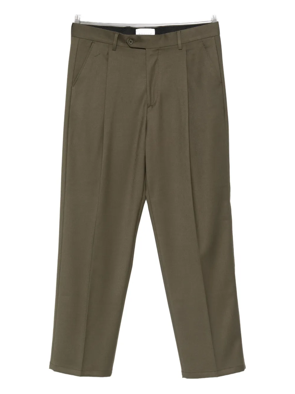 MARSEM pleated-front trousers | Green | Image 1