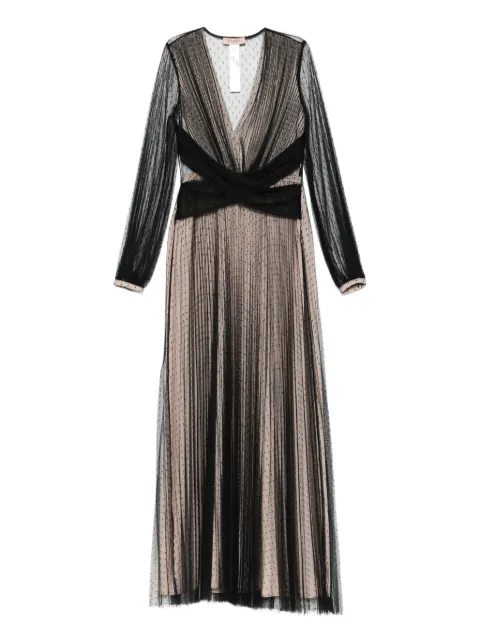 TWINSET pleated maxi dress