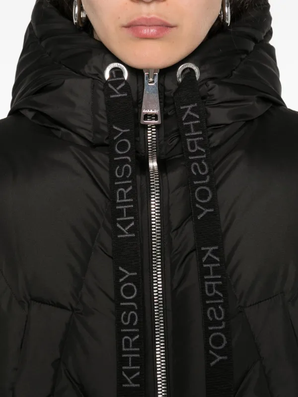 Khrisjoy フーデッド ジップジャケット | ブラック | FARFETCH JP