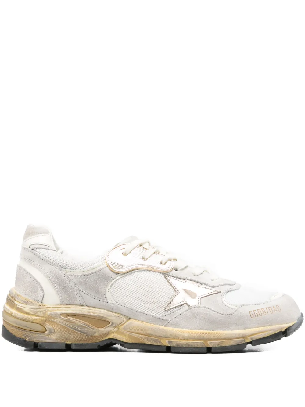 Golden Goose Dad Sneakers In Gray