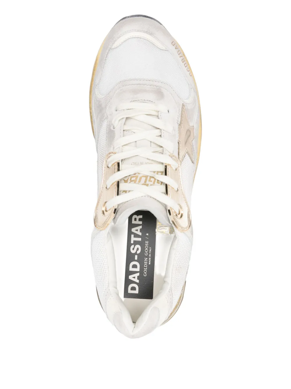 Golden Goose Dad Sneakers In Gray