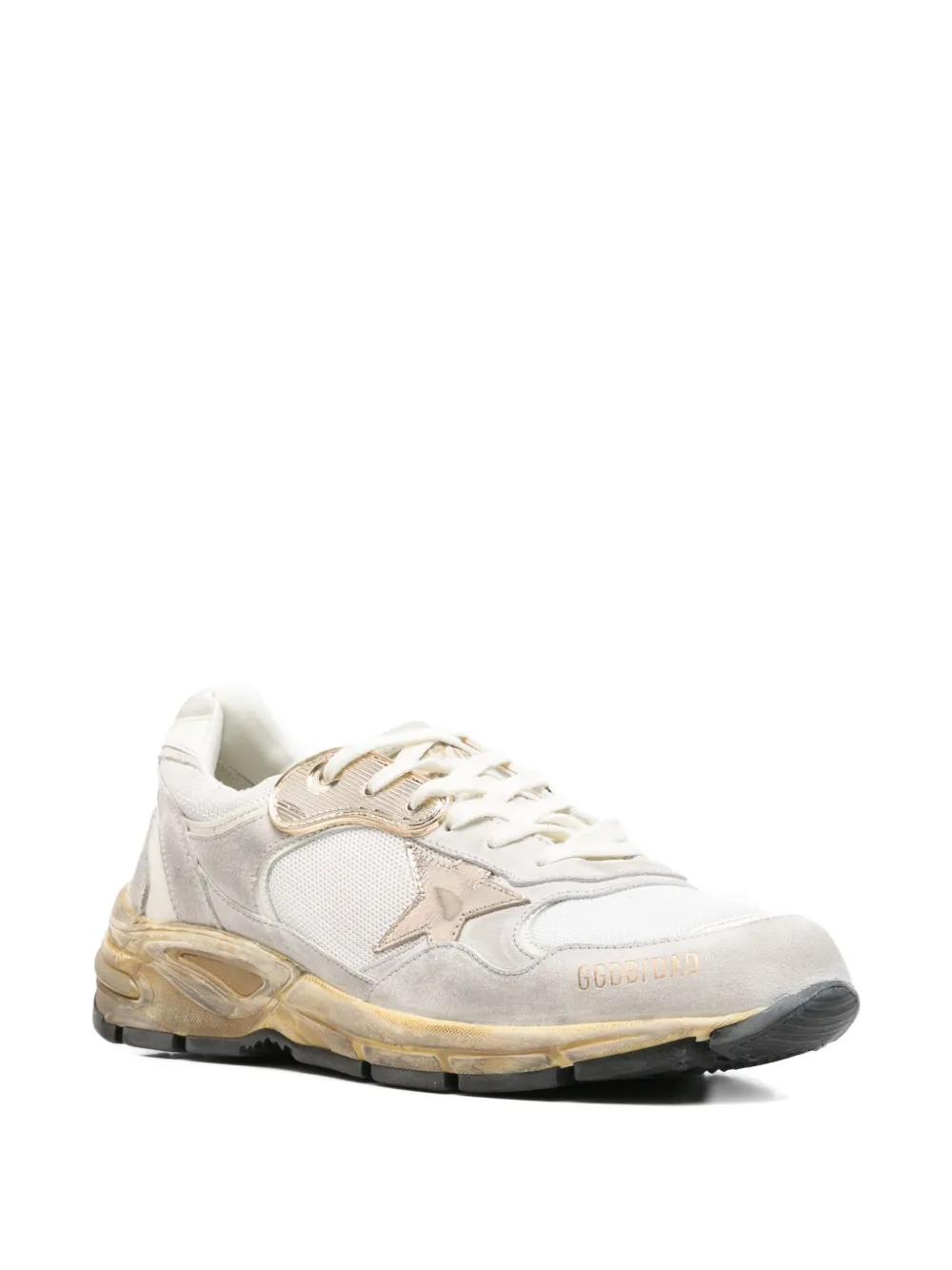 Golden Goose Dad Sneakers In Gray