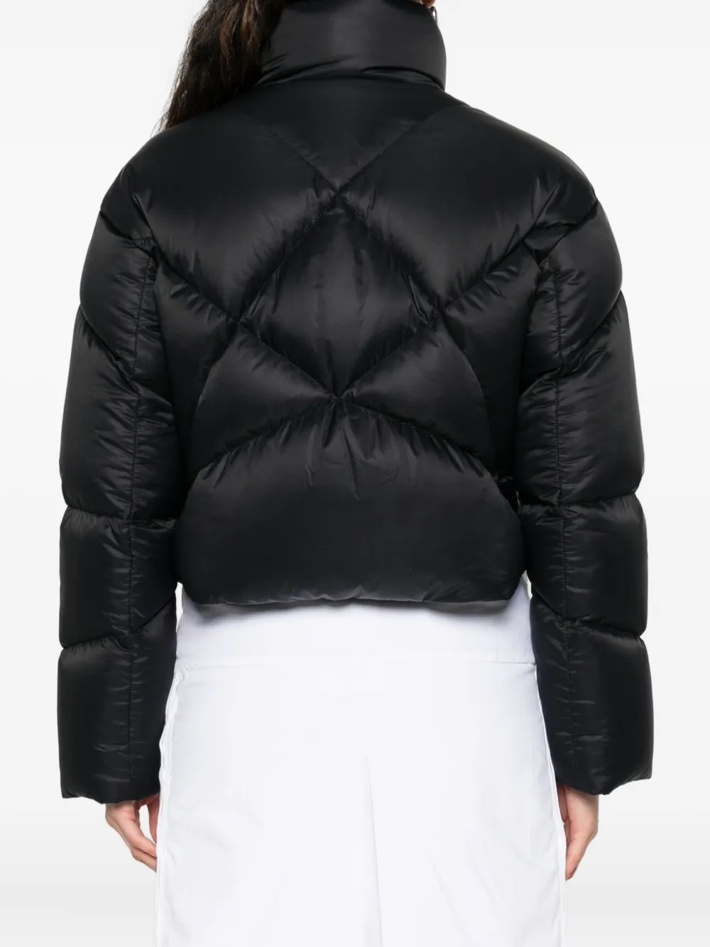 Khrisjoy Quilted Zip-fastening Jacket In Black