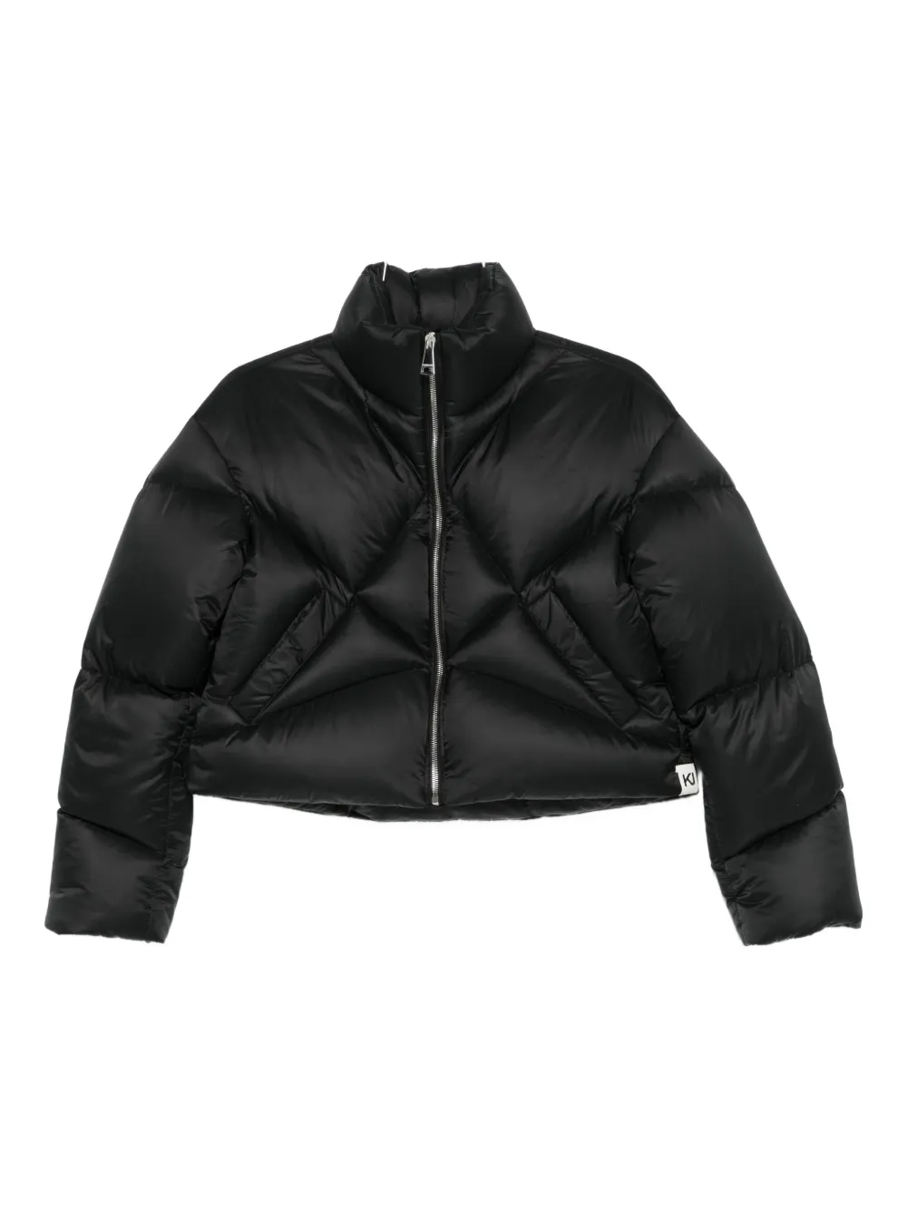 Khrisjoy Quilted Zip-fastening Jacket In Black