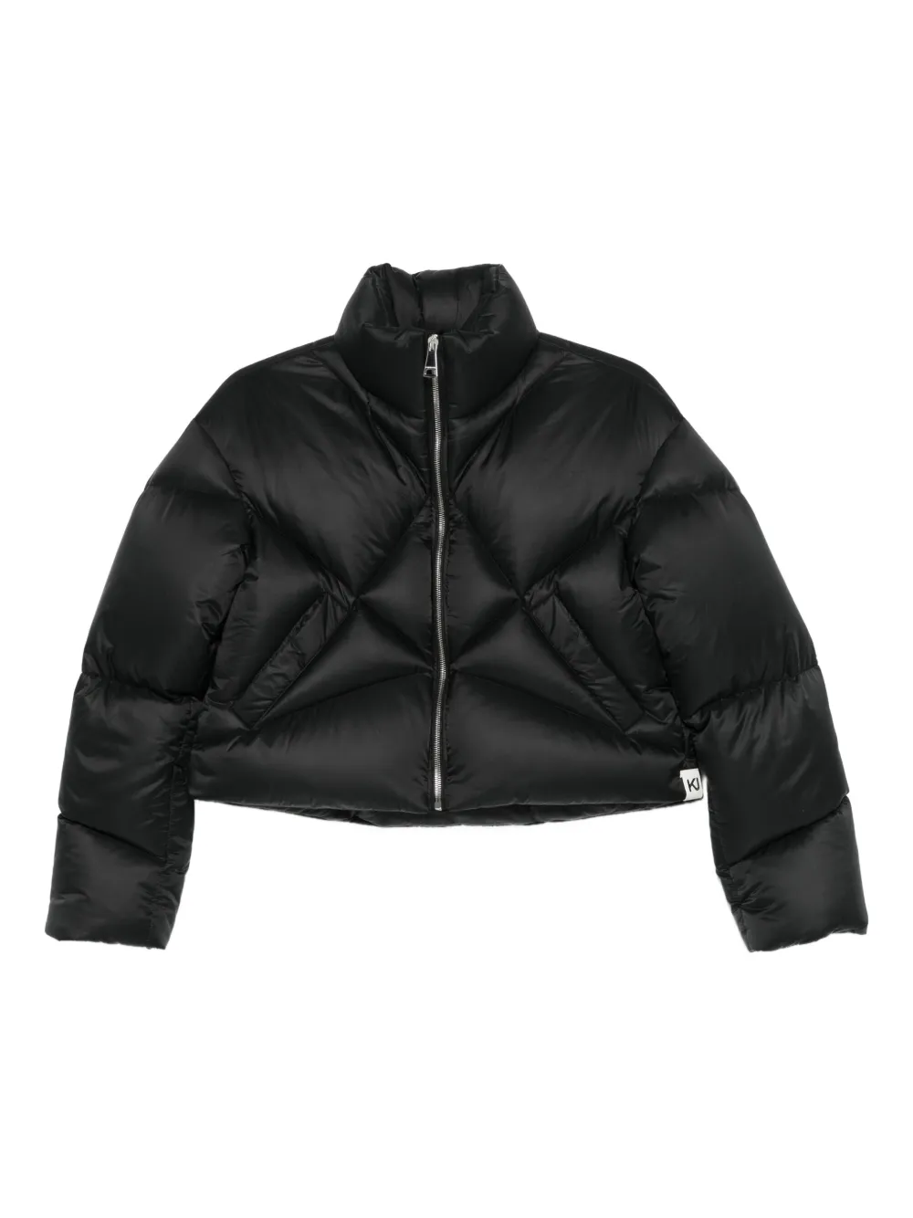 Khrisjoy quilted zip-fastening jacket | Black | Image 1
