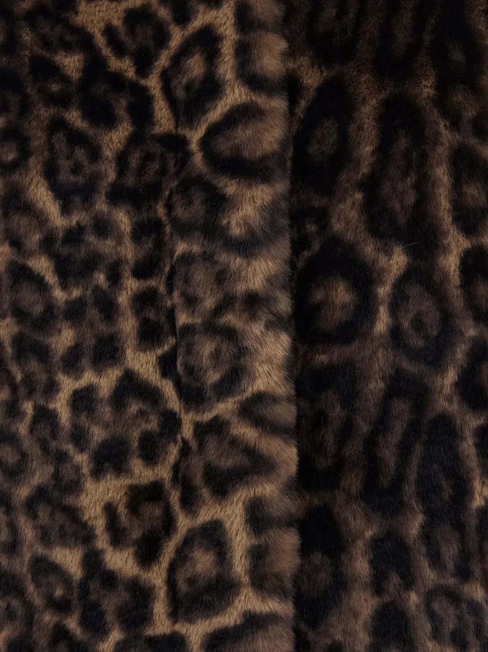 Apparis Dahlia Leopard Biker Jacket In Brown