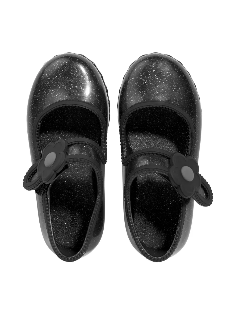 Mini Melissa Hip ballerina's Zwart
