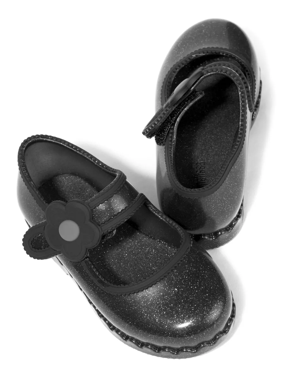 Mini Melissa Hip ballerina's Zwart