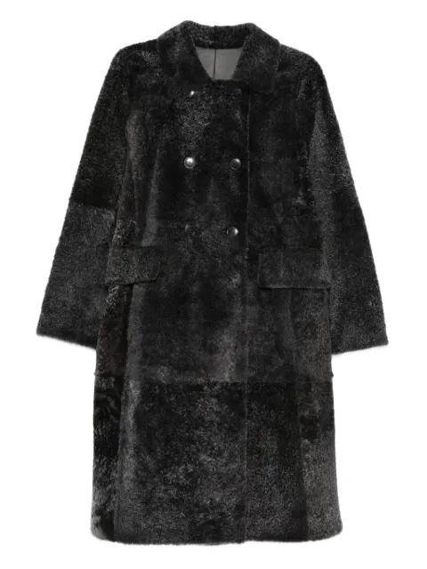Yves Salomon abrigo con doble botonadura