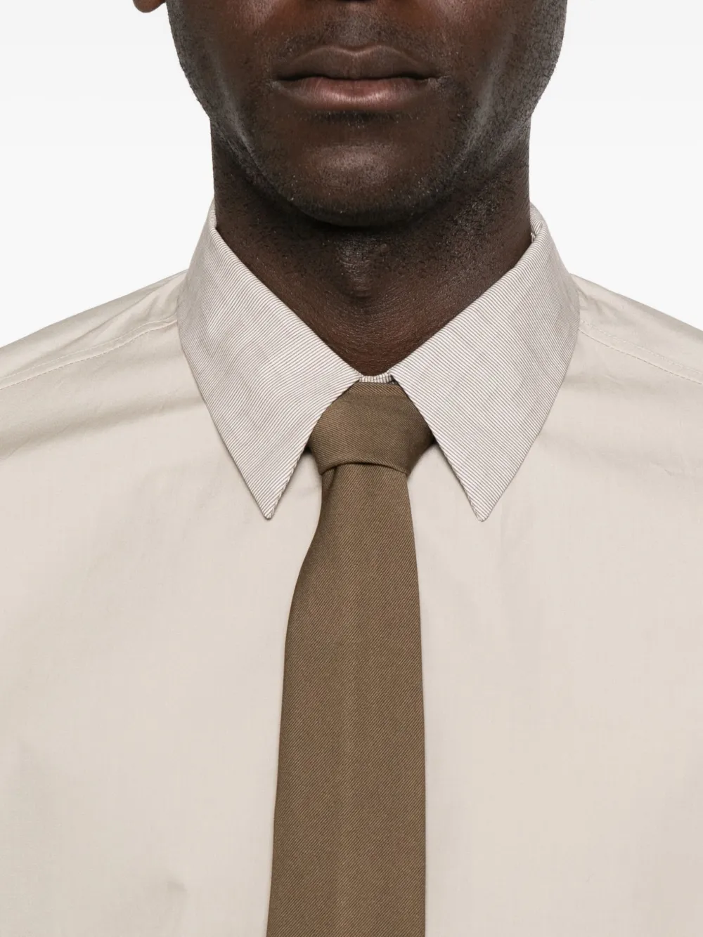 FENDI Katoenen overhemd Beige