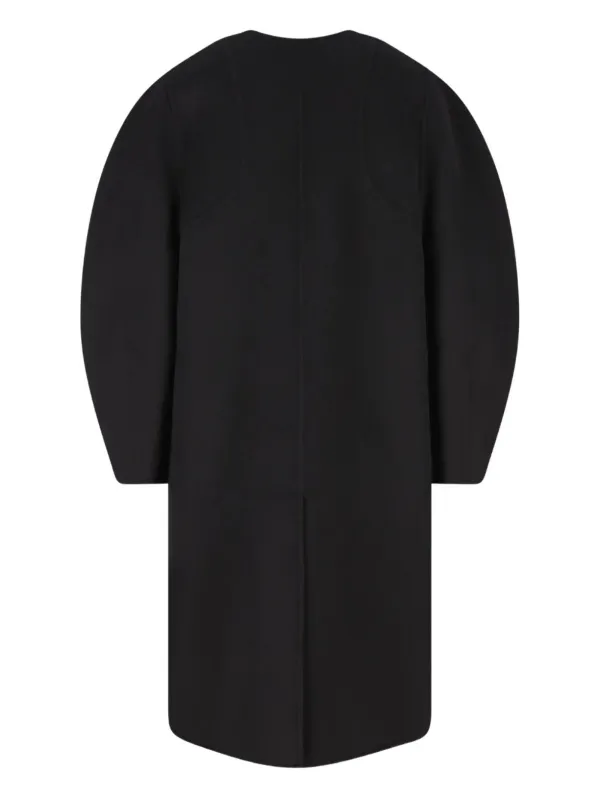 FENDI パフスリーブ コート | ブラック | FARFETCH JP