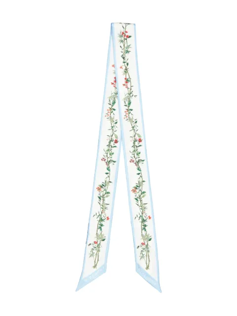 Givenchy mascada de seda con estampado floral
