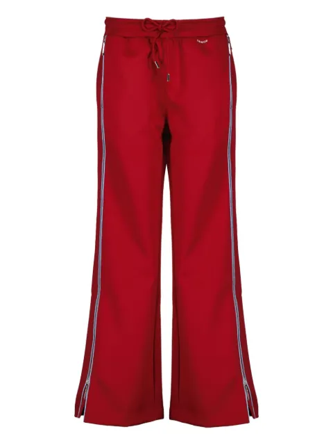 Rabanne elasticated side-zip track pants