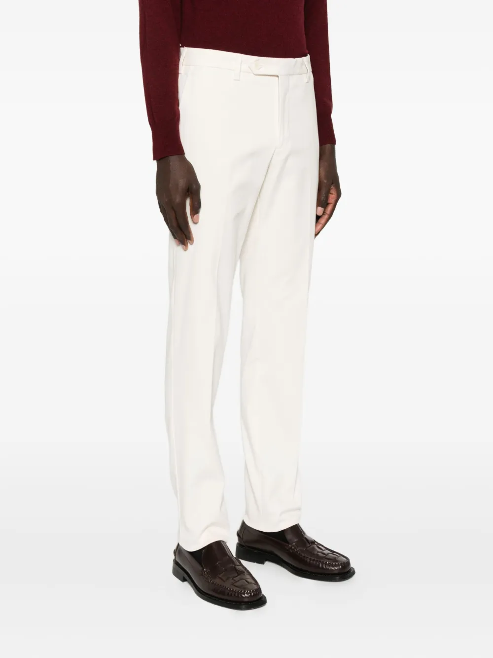 Rota Broek met knopen Beige
