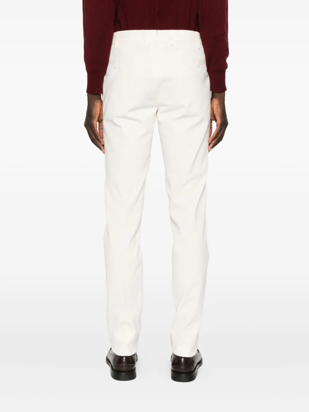 Rota Broek met knopen Beige