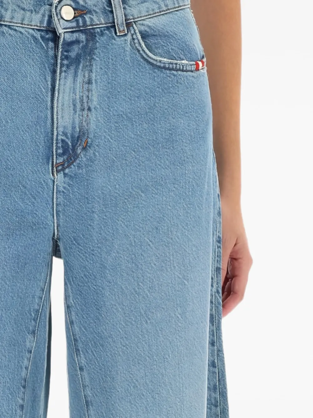 AMISH frayed jeans | Wide-Leg Jeans | Image 2