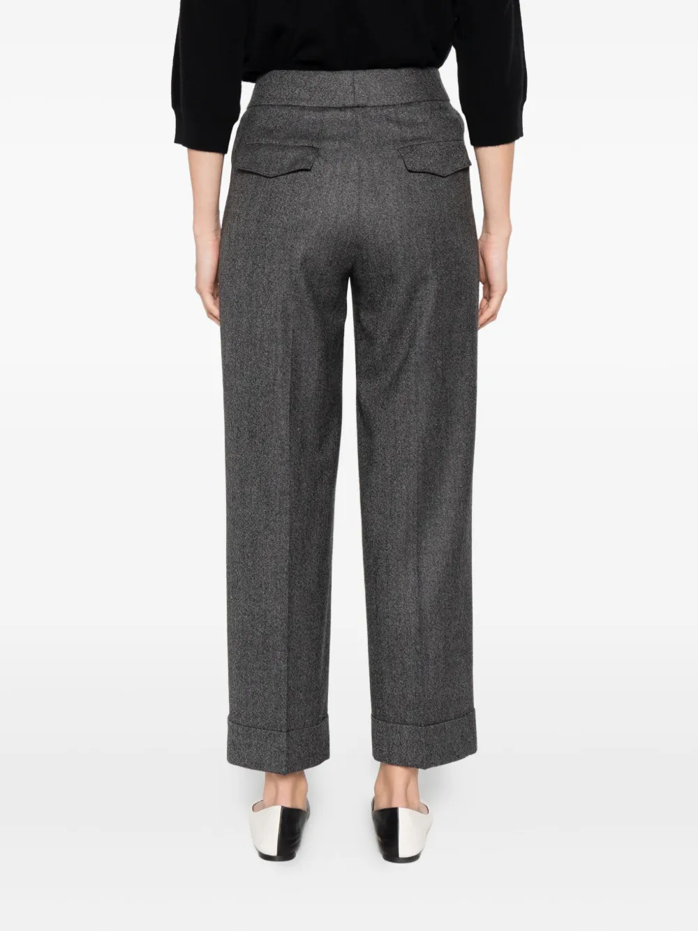 Peserico Plooibroek Grijs