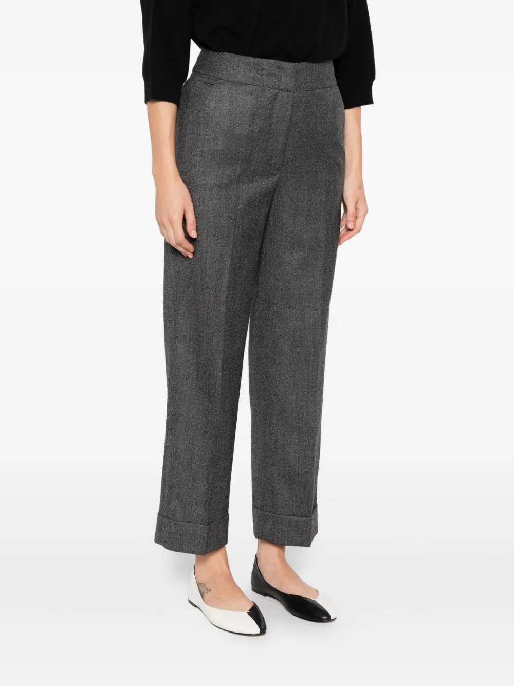 Peserico Plooibroek Grijs