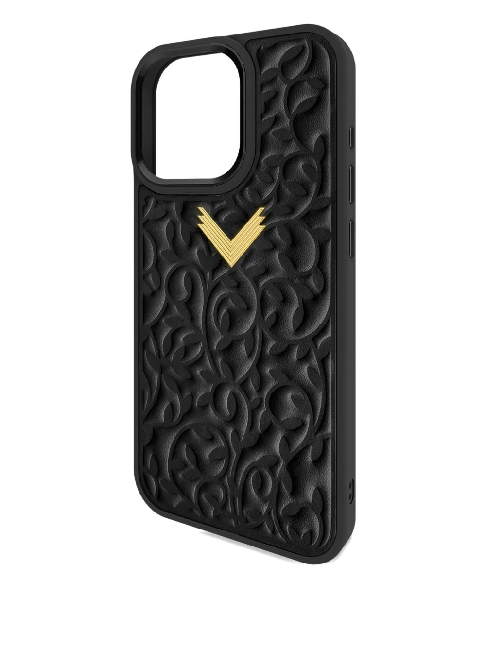 Floral-Embossed Iphone 16 Pro Phone Case