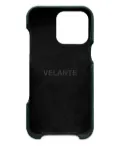 VELANTE embossed floral iPhone 16 Pro phone case - Green