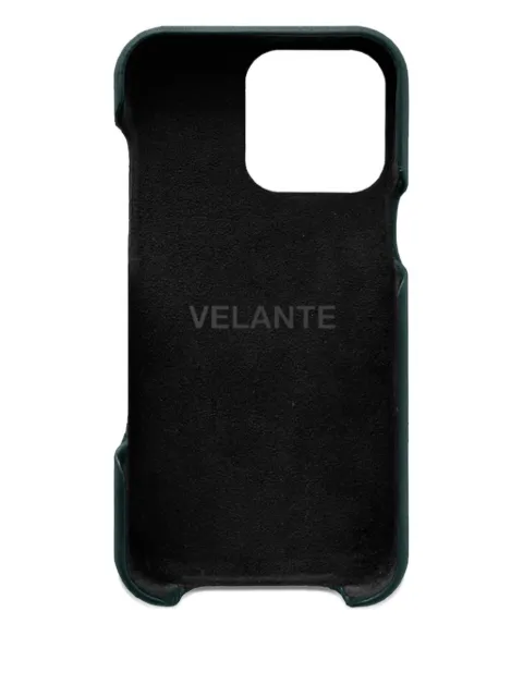 VELANTE embossed floral iPhone 16 Pro phone case
