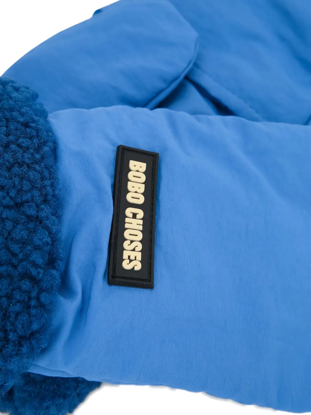 Bobo Choses cotton mittens - Blauw