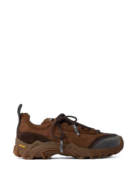 OUR LEGACY Gabe panelled lace-up sneakers