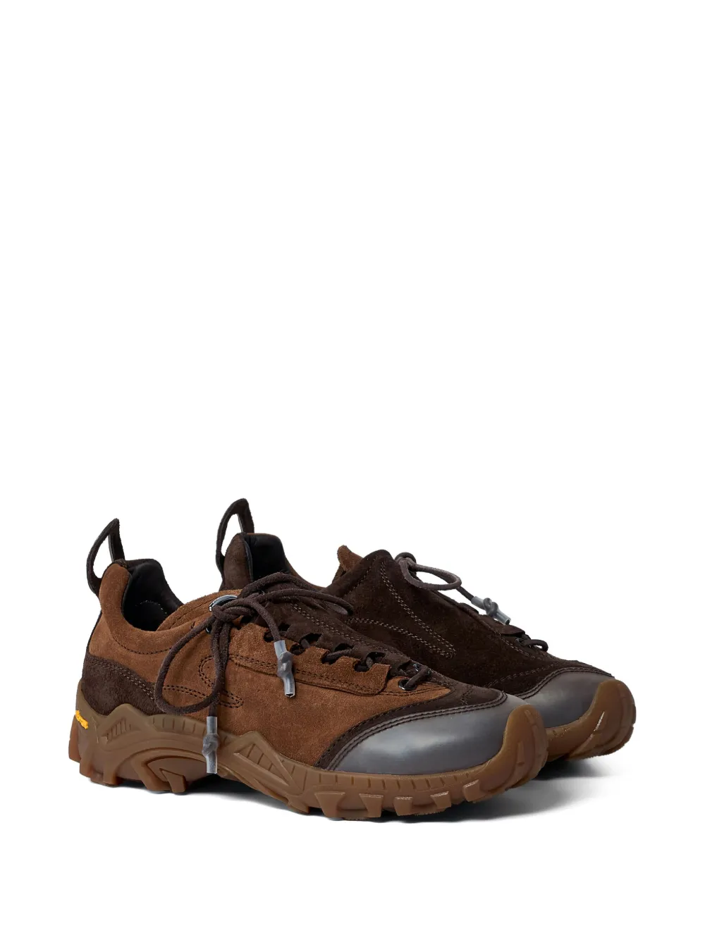 OUR LEGACY Gabe sneakers met vlakken - Bruin