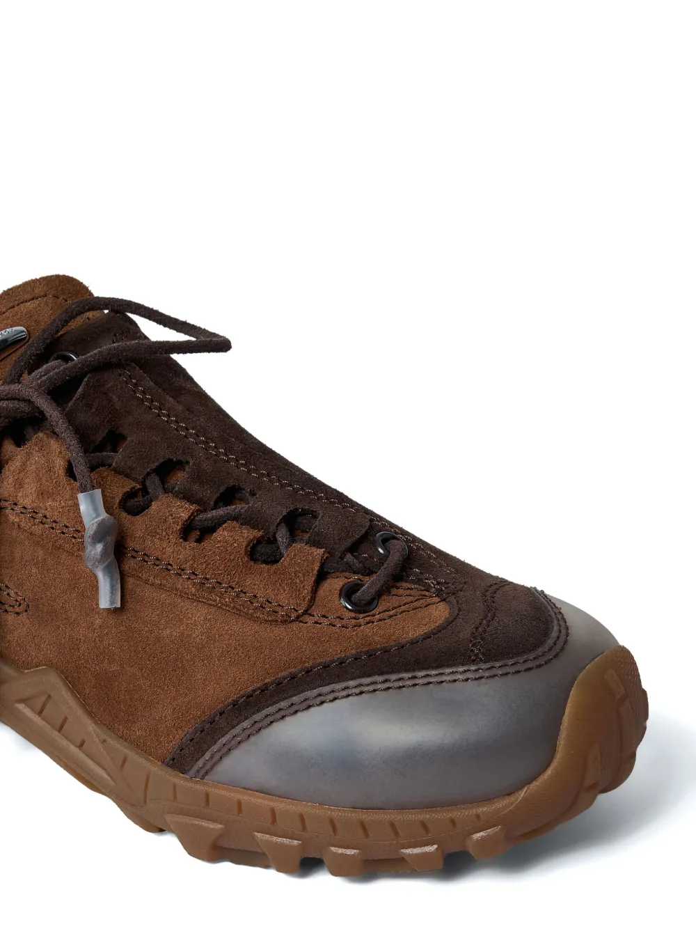 OUR LEGACY Gabe sneakers met vlakken Bruin