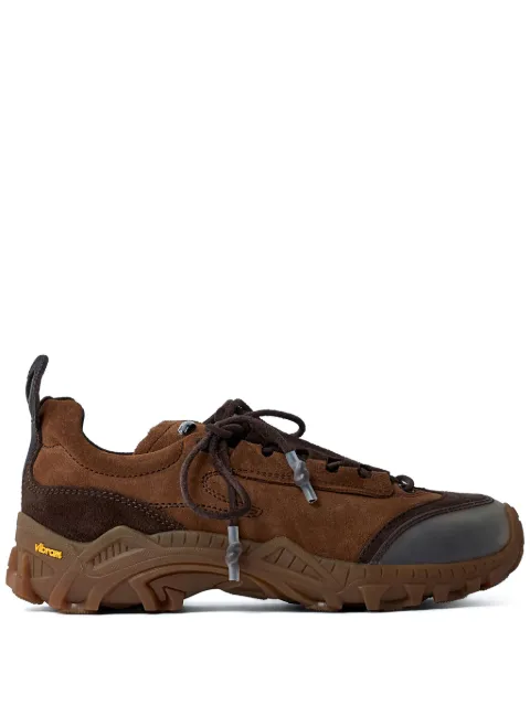 OUR LEGACY Gabe panelled lace-up sneakers