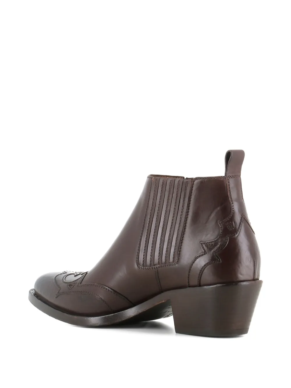 Sartore Leren laarzen Bruin