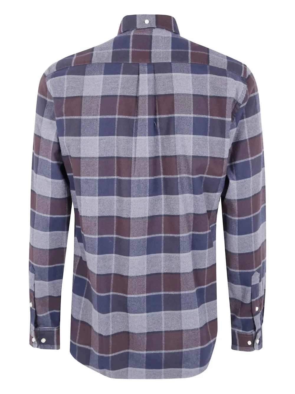 Barbour buttoned checked shirt - Blauw