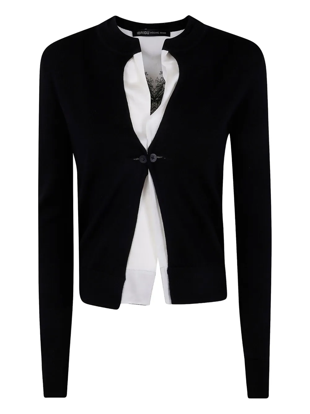 IBRIGU buttoned cardigan | Black | Image 1