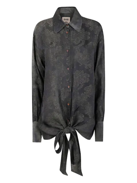 Uma Wang camisa manga larga