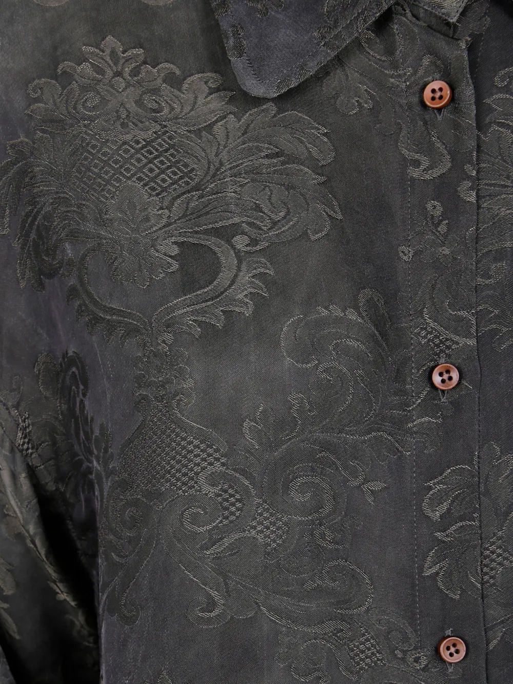 Uma Wang Long-sleeve Shirt In Gray