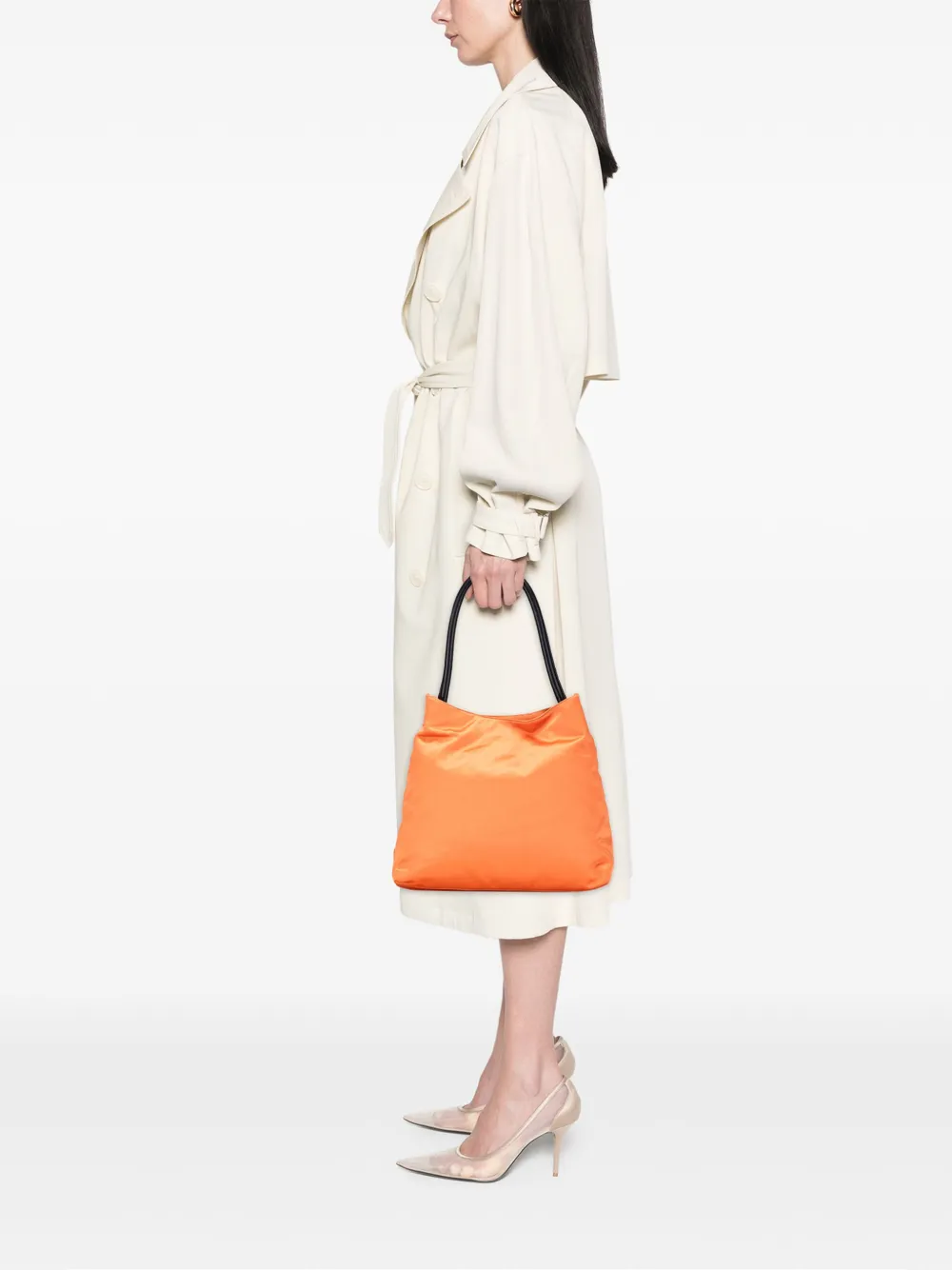 Prada Pre-Owned 2000-2013 Satin tote bag | Pre-Owned | Image 2