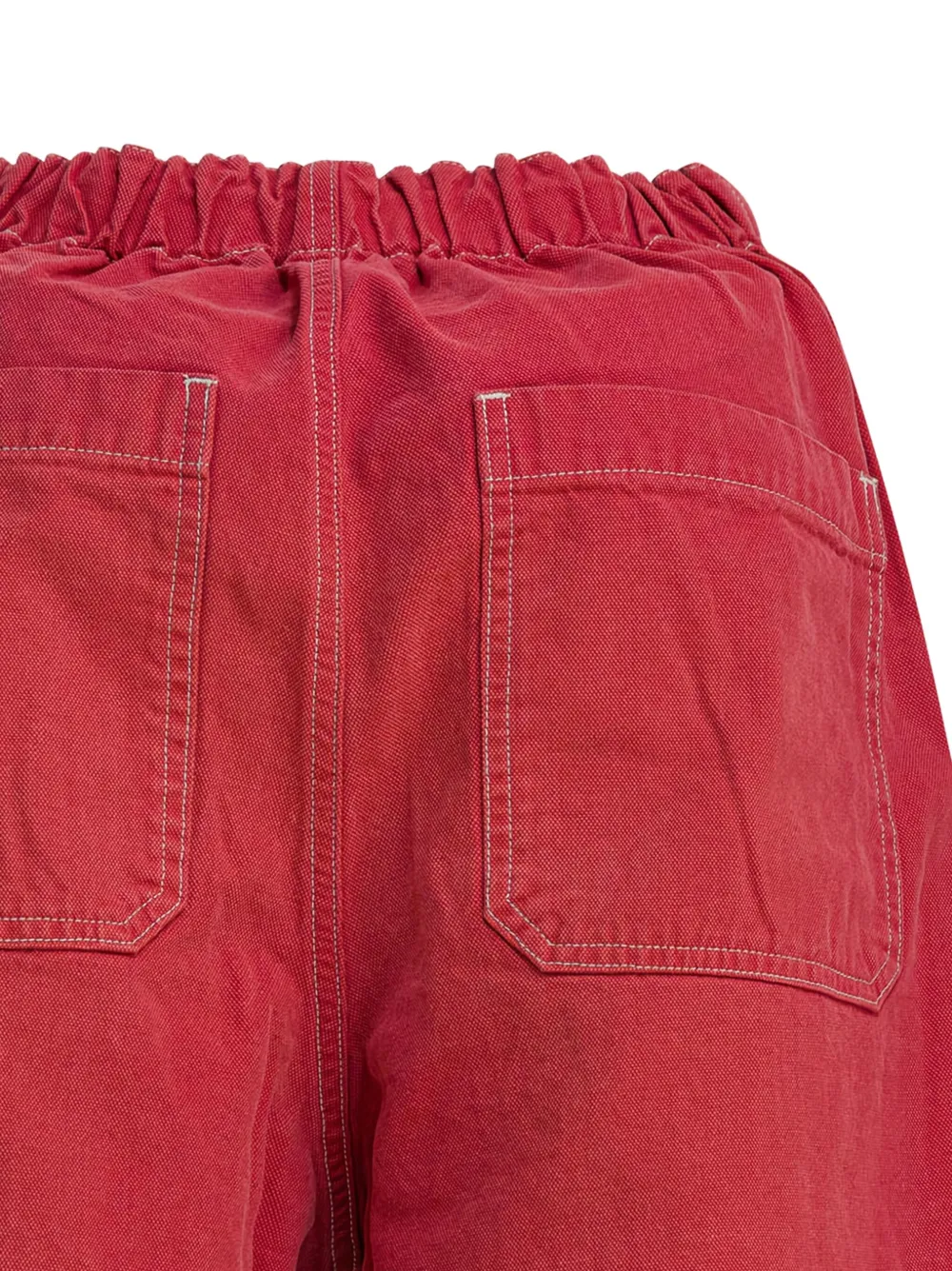  Kapital Drawstring Cotton Shorts - Red 