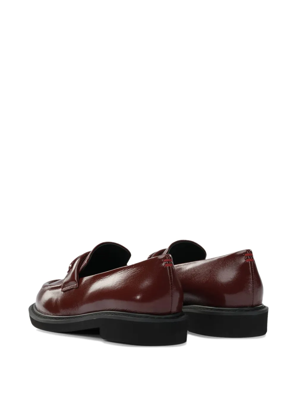 Halmanera Loafers van lakleer Rood